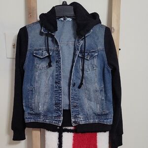 Highway Jeans Blue and Black Jean Jacket